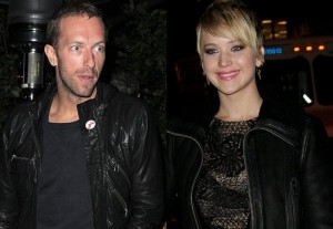 Jennifer Lawrence e Chris Martin